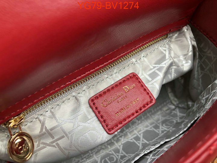 Dior Bags(4A)-Other Style-,high quality designer ,ID: BV1274,$: 79USD