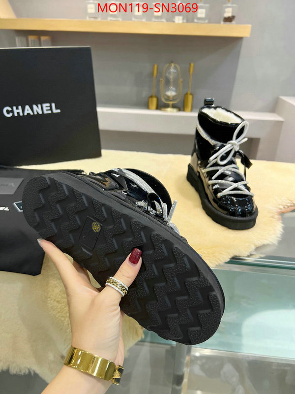 Women Shoes-Chanel,aaaaa+ replica , ID: SN3069,$: 119USD