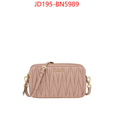 Miu Miu Bags(TOP)-Diagonal-,2023 perfect replica designer ,ID: BN5989,$: 195USD