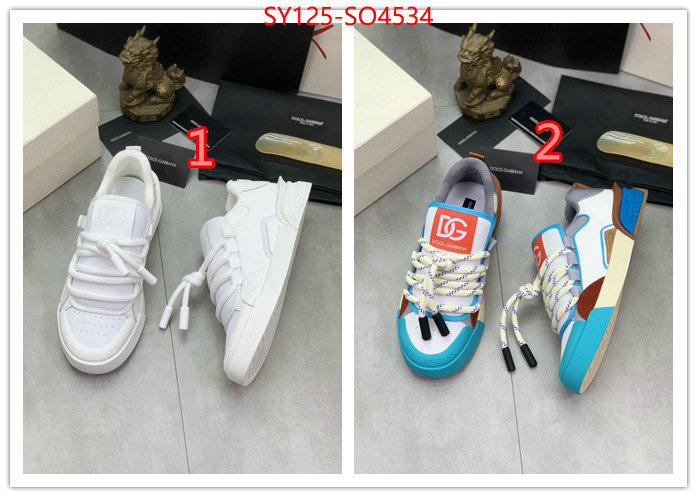 Men Shoes-DG,best replica new style , ID: SO4534,$: 125USD
