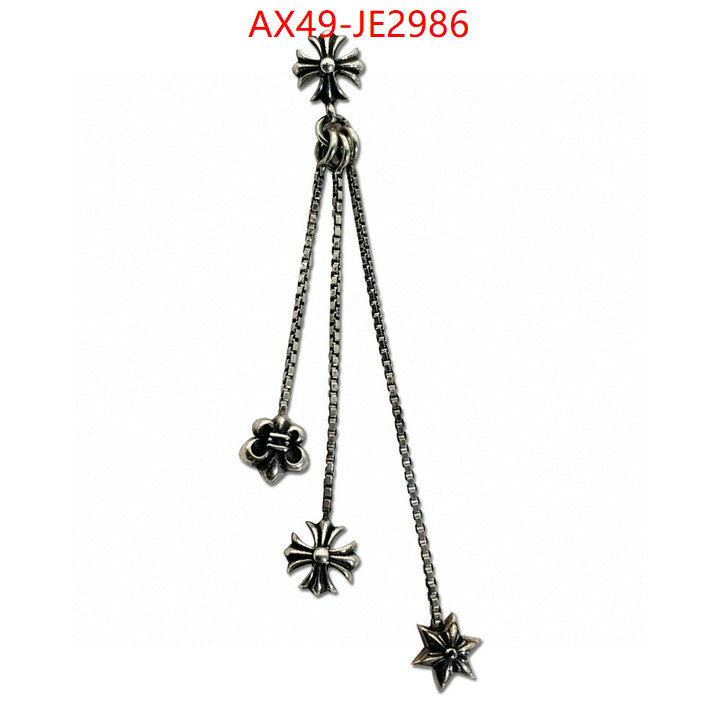 Jewelry-Chrome Hearts,buy sell ,ID: JE2986,$: 49USD