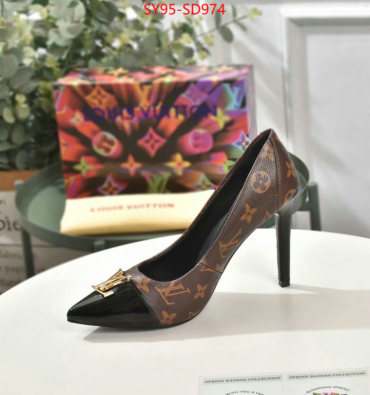 Women Shoes-LV,how to buy replica shop , ID: SD974,$: 95USD