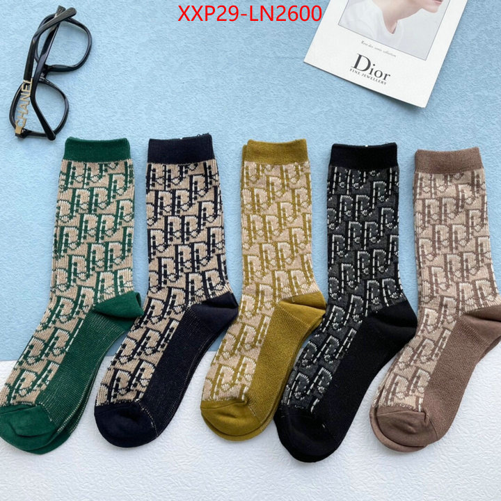 Sock-Dior,where can i buy the best 1:1 original , ID: LN2600,$: 29USD