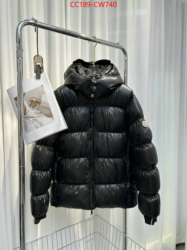 Down jacket Men-Moncler,the highest quality fake , ID: CW740,$: 189USD