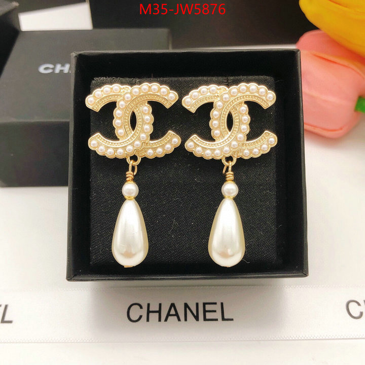 Jewelry-Chanel,quality aaaaa replica , ID: JW5876,$: 35USD