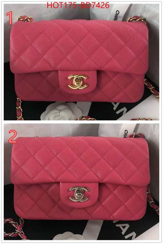 Chanel Bags(TOP)-Diagonal-,ID: BD7426,$: 175USD