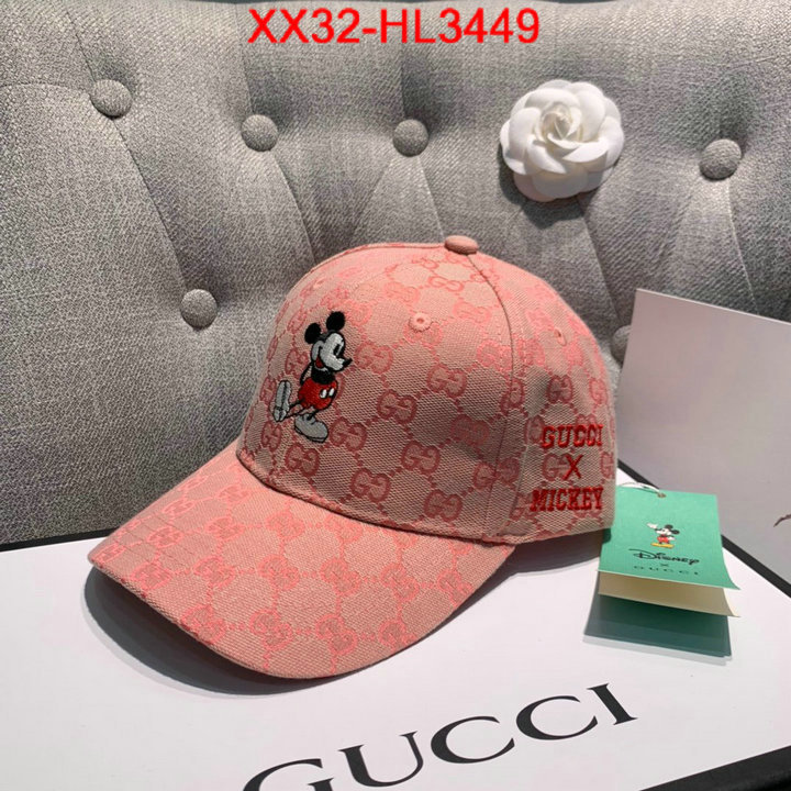 Cap (Hat)-Gucci,where to buy fakes , ID: HL3449,$: 32USD