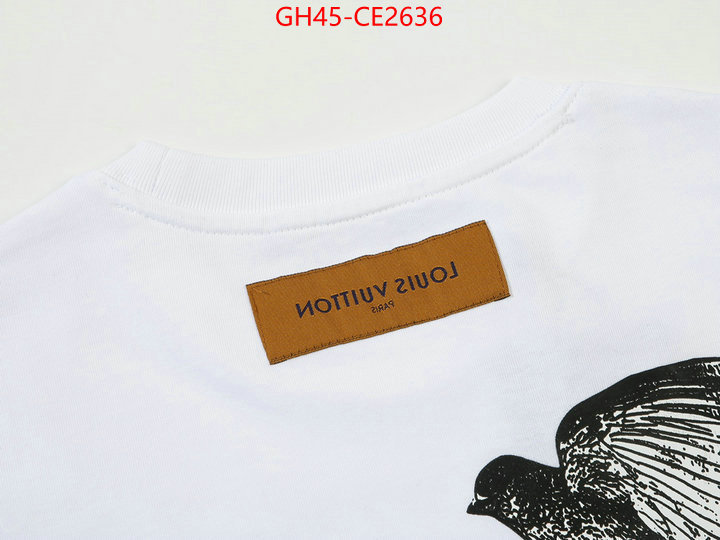 Clothing-LV,2023 aaaaa replica customize , ID: CE2636,$: 45USD