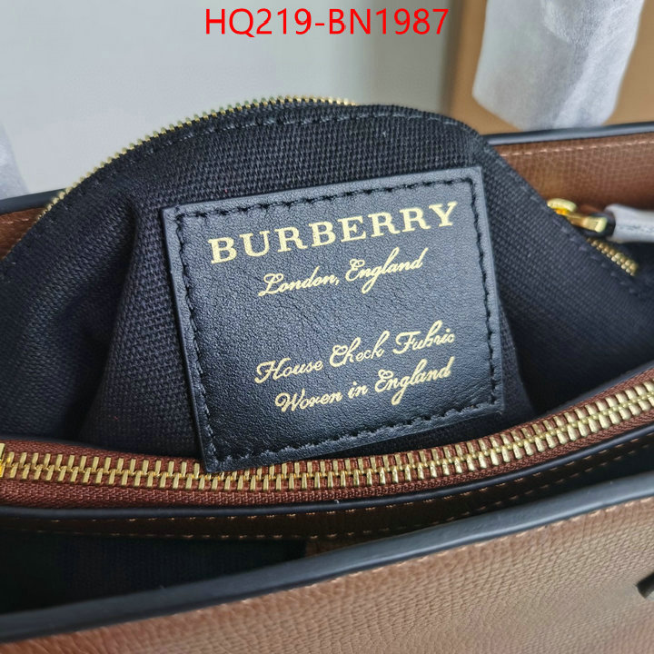 Burberry Bags(TOP)-Handbag-,only sell high-quality ,ID: BN1987,$: 219USD