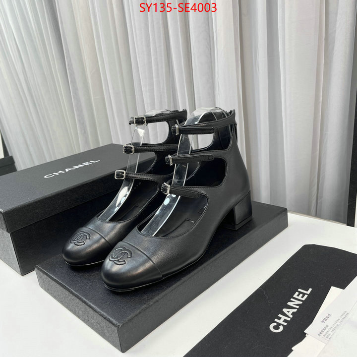 Women Shoes-Chanel,high quality replica designer , ID: SE4003,$: 135USD