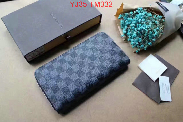 LV Bags(4A)-Wallet,ID: TM332,$:35USD