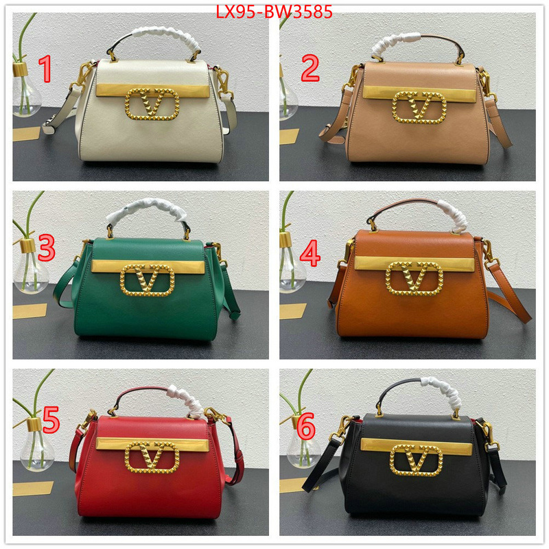 Valentino Bags(4A)-Diagonal-,1:1 clone ,ID: BW3585,$: 95USD