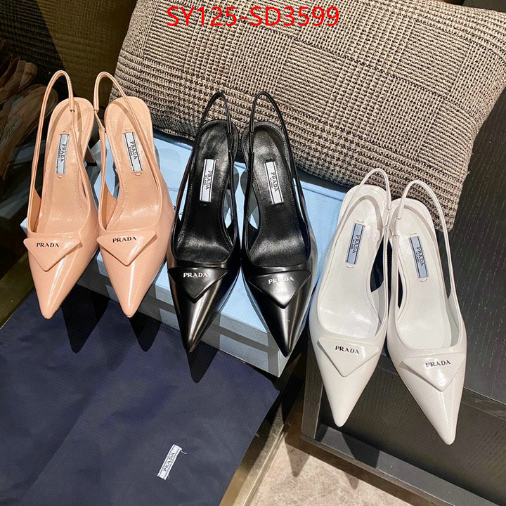 Women Shoes-Prada,online store , ID: SD3599,$: 125USD