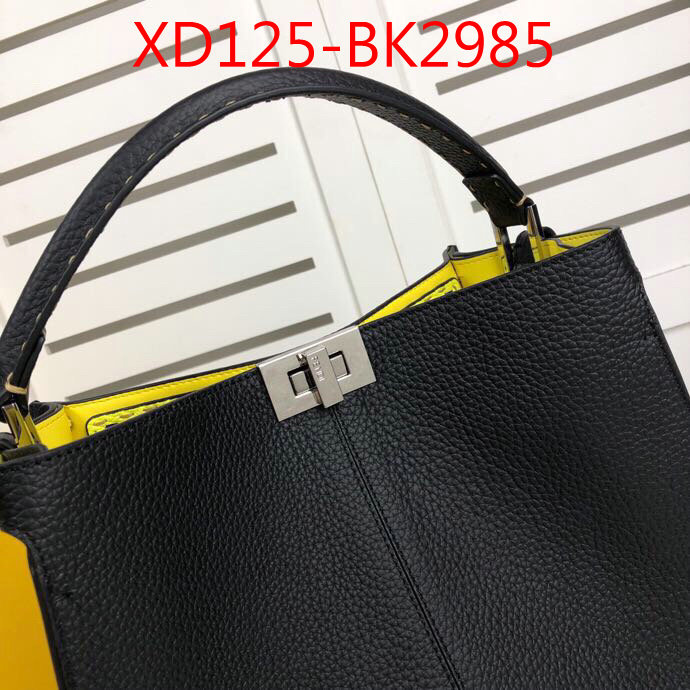 Fendi Bags(4A)-Peekaboo,fake aaaaa ,ID: BK2985,$:125USD