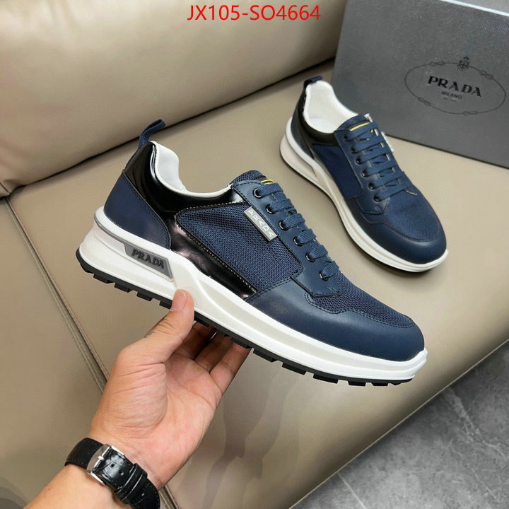 Men Shoes-Prada,luxury cheap , ID: SO4664,$: 105USD