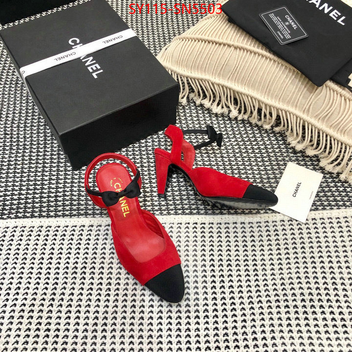 Women Shoes-Chanel,the quality replica , ID: SN5503,$: 115USD