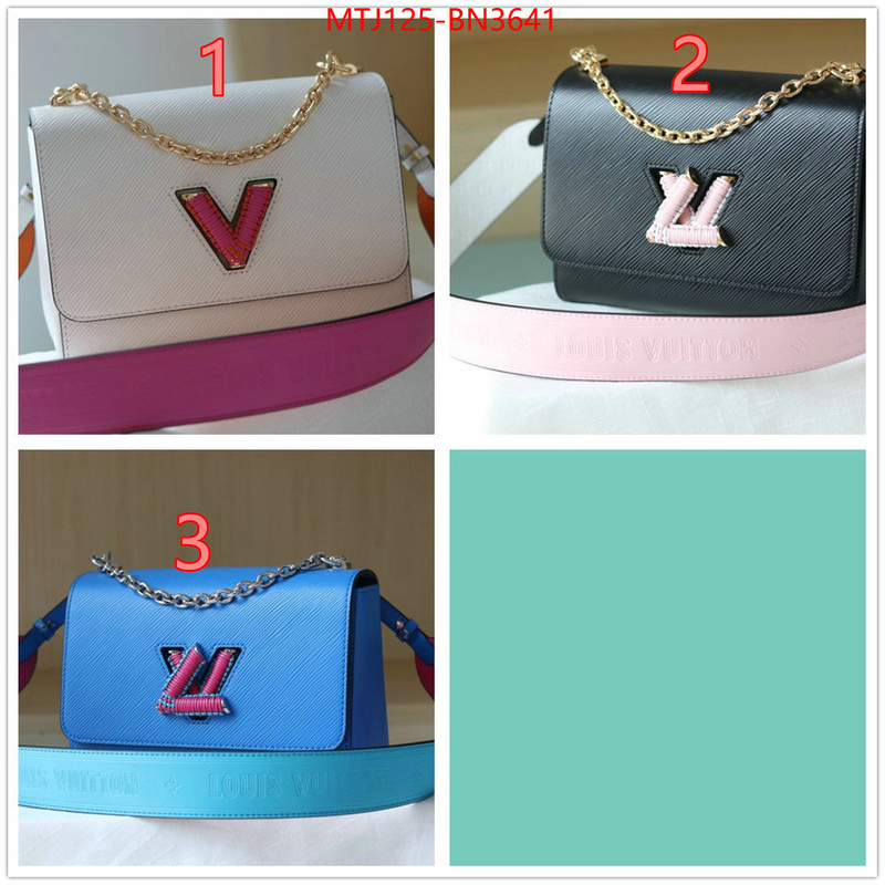 LV Bags(4A)-Pochette MTis Bag-Twist-,ID: BN3641,$: 125USD