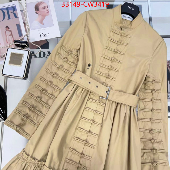 Clothing-Dior,aaaaa replica designer , ID: CW3419,$: 149USD