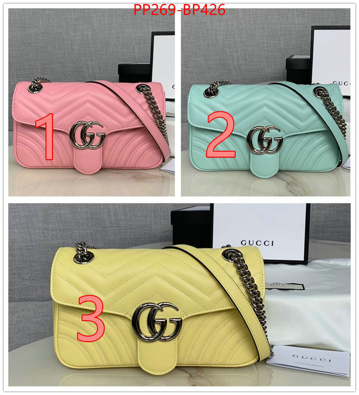 Gucci Bags(TOP)-Marmont,ID: BP426,$:269USD