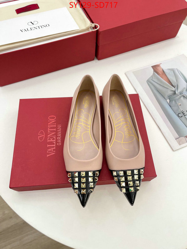 Women Shoes-Valentino,buy top high quality replica , ID: SD717,$: 129USD