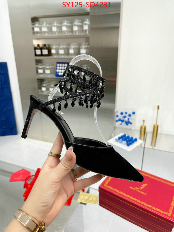 Women Shoes-Rene Caovilla,high-end designer , ID: SD4231,$: 125USD