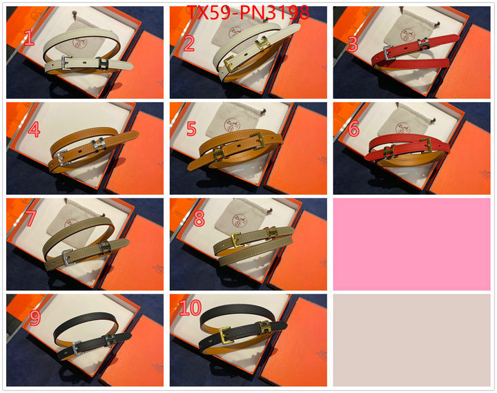 Belts-Hermes,top quality fake , ID: PN3198,$: 59USD