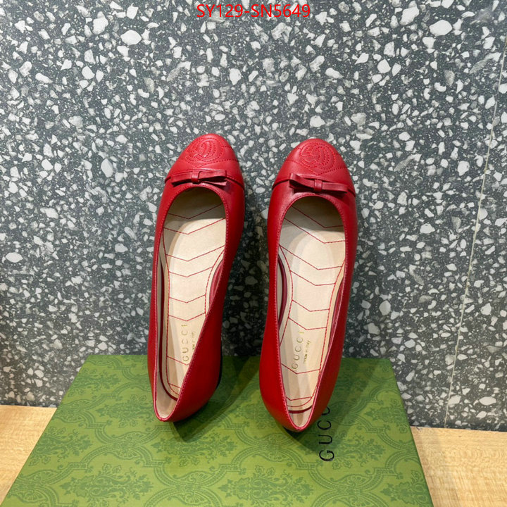 Women Shoes-Gucci,7 star quality designer replica , ID: SN5649,$: 129USD