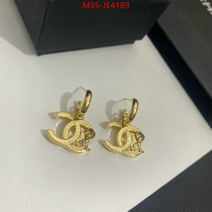 Jewelry-Chanel,aaaaa class replica , ID: JE4189,$: 35USD