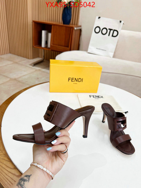 Women Shoes-Fendi,aaaaa+ replica designer , ID: SD5042,$: 95USD