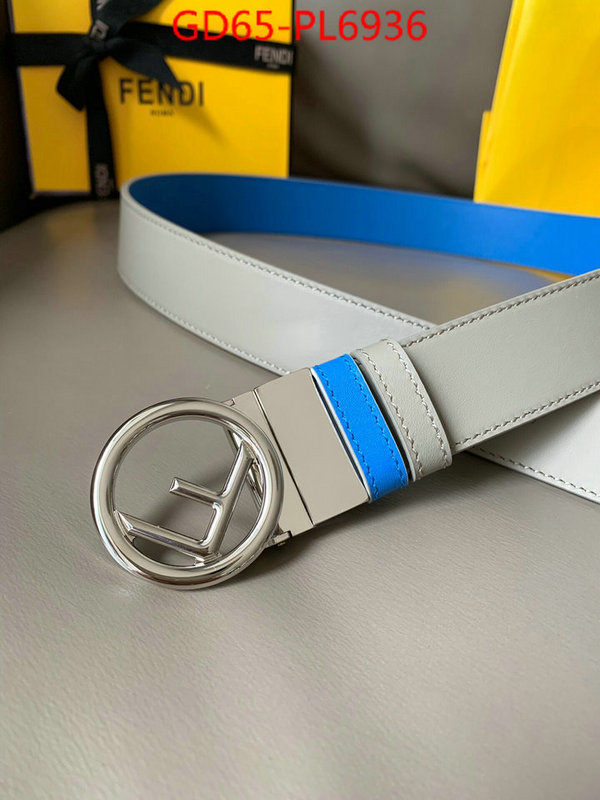 Belts-Fendi,replica 1:1 high quality , ID: PL6936,$: 65USD