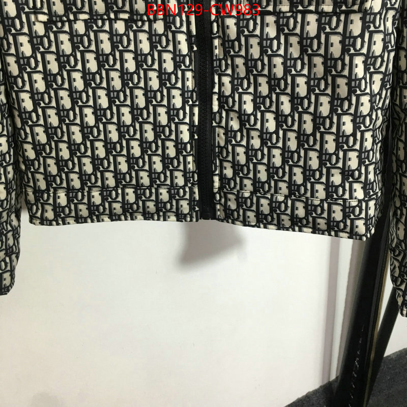 Clothing-Dior,luxury fake , ID: CW983,$: 129USD