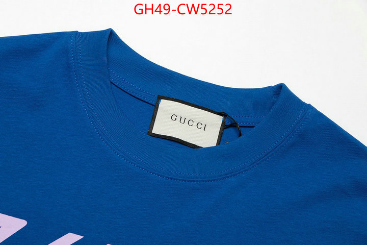 Clothing-Gucci,how to buy replica shop , ID: CW5252,$: 49USD