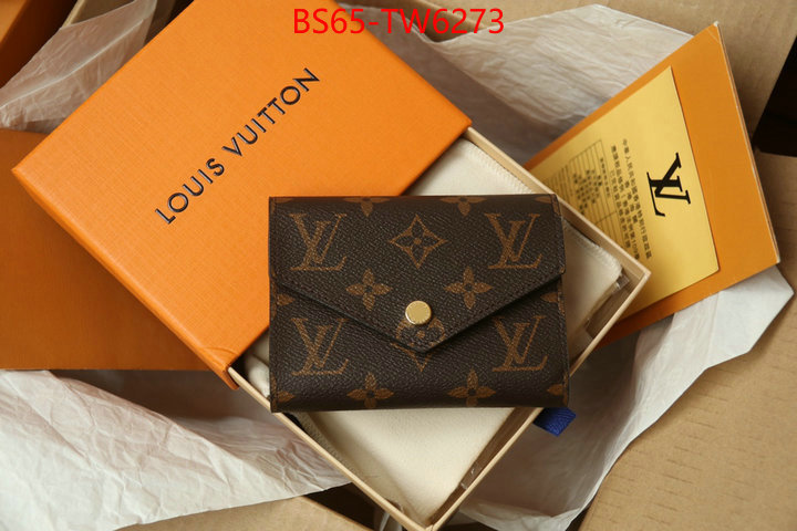 LV Bags(TOP)-Wallet,ID: TW6273,$: 65USD