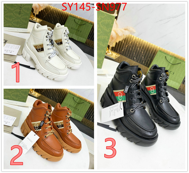 Women Shoes-Gucci,how to start selling replica , ID: SN977,$: 145USD