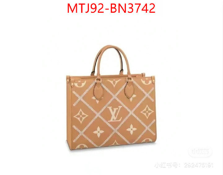 LV Bags(4A)-Handbag Collection-,ID: BN3742,$: 92USD