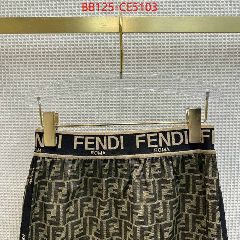 Clothing-Fendi,designer 7 star replica , ID: CE5103,$: 125USD