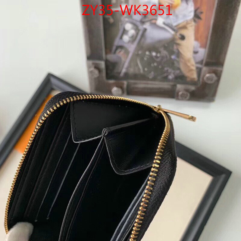 LV Bags(4A)-Wallet,ID: WK3651,$:35USD