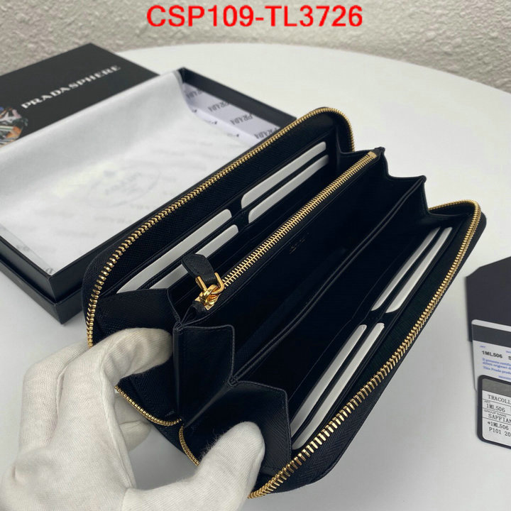 Prada Bags(TOP)-Wallet,ID: TL3726,$: 109USD