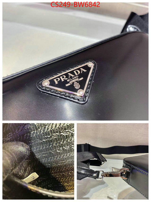 Prada Bags(TOP)-Diagonal-,ID: BW6842,$: 249USD