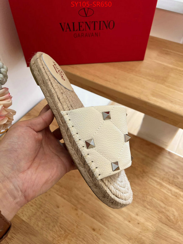 Women Shoes-Valentino,fake designer , ID: SR650,$: 105USD