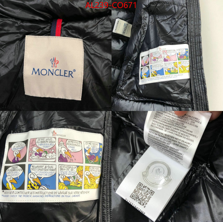 Down jacket Women-Moncler,buying replica , ID: CO671,$: 239USD