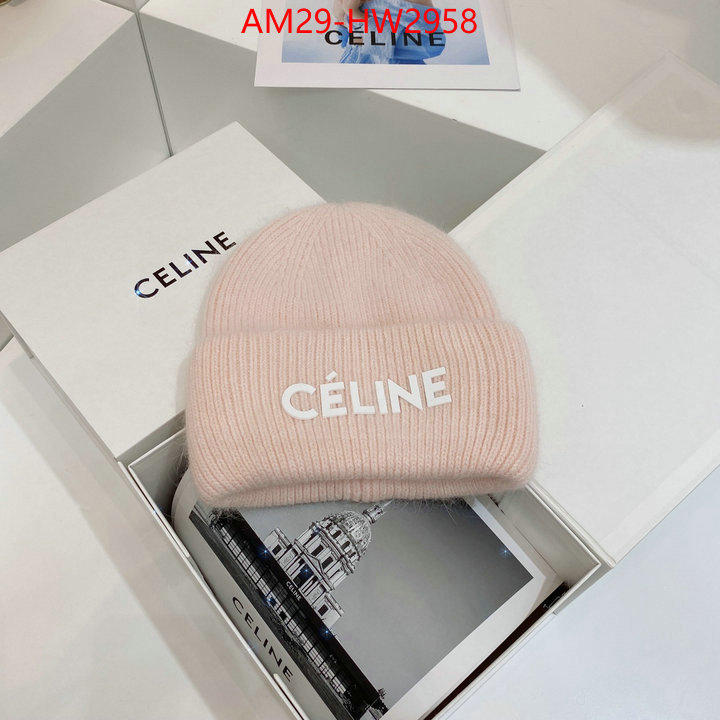 Cap (Hat)-Celine,buy first copy replica , ID: HW2958,$: 29USD