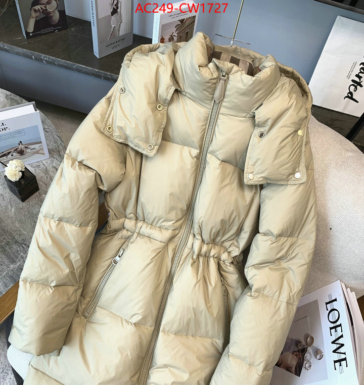 Down jacket Women-Burberry,buy the best replica , ID: CW1727,$: 249USD