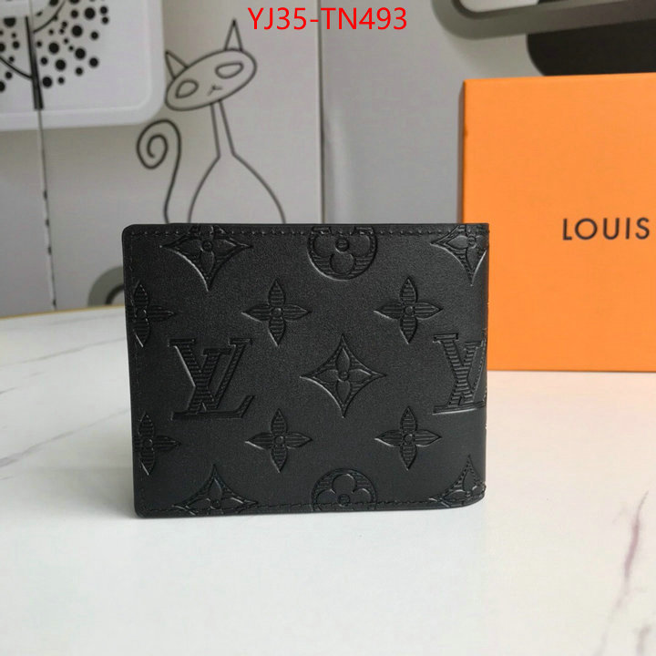 LV Bags(4A)-Wallet,ID: TN493,$: 35USD