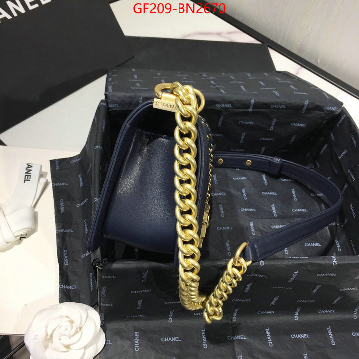 Chanel Bags(TOP)-Diagonal-,ID: BN2670,$: 209USD