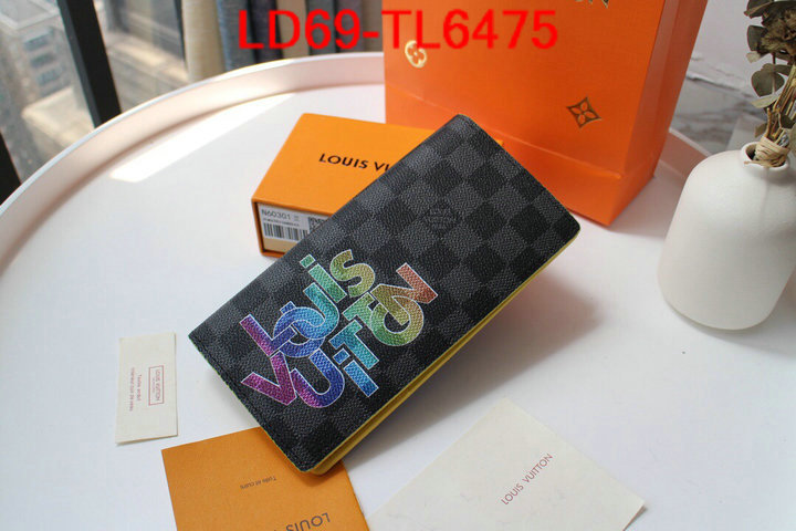 LV Bags(TOP)-Wallet,ID:TL6475,$: 69USD