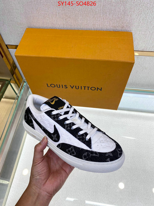 Men Shoes-LV,top quality designer replica , ID: SO4826,$: 145USD