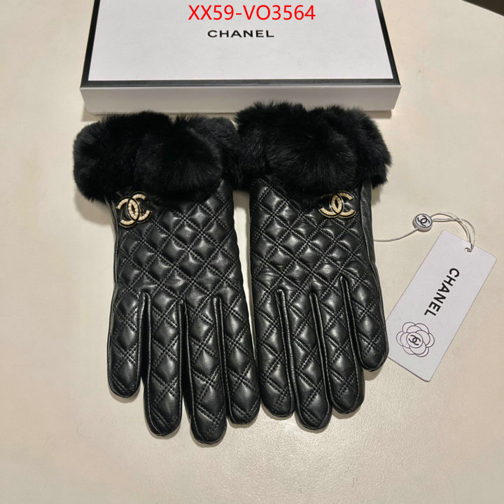 Gloves-Chanel,top quality fake , ID: VO3564,$: 59USD