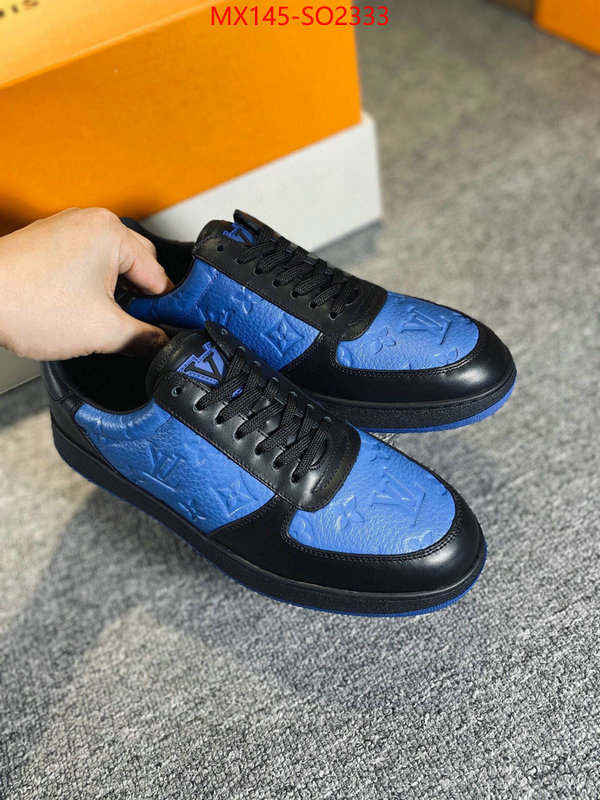 Men Shoes-LV,brand designer replica , ID: SO2333,$: 145USD