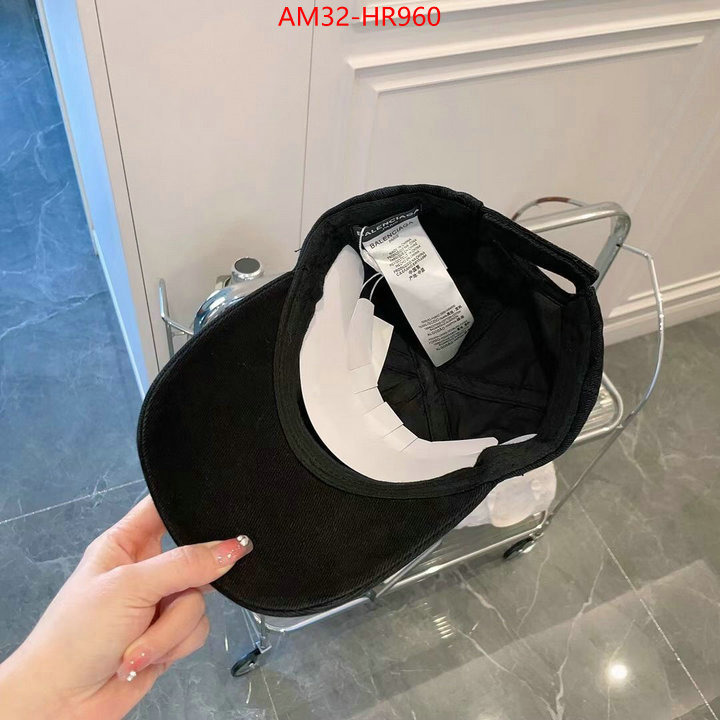 Cap (Hat)-Balenciaga,aaaaa+ quality replica , ID: HR960,$: 32USD